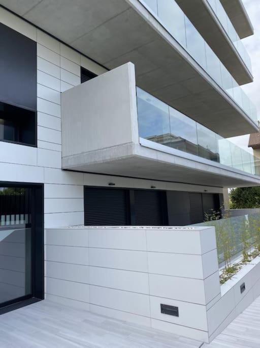 Precioso Apartamento Con Terraza Y Piscina En Portonovo-Sanxenxo Zewnętrze zdjęcie