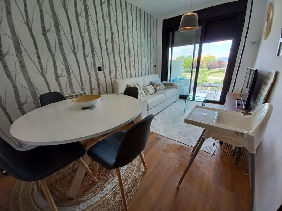 Precioso Apartamento Con Terraza Y Piscina En Portonovo-Sanxenxo Zewnętrze zdjęcie