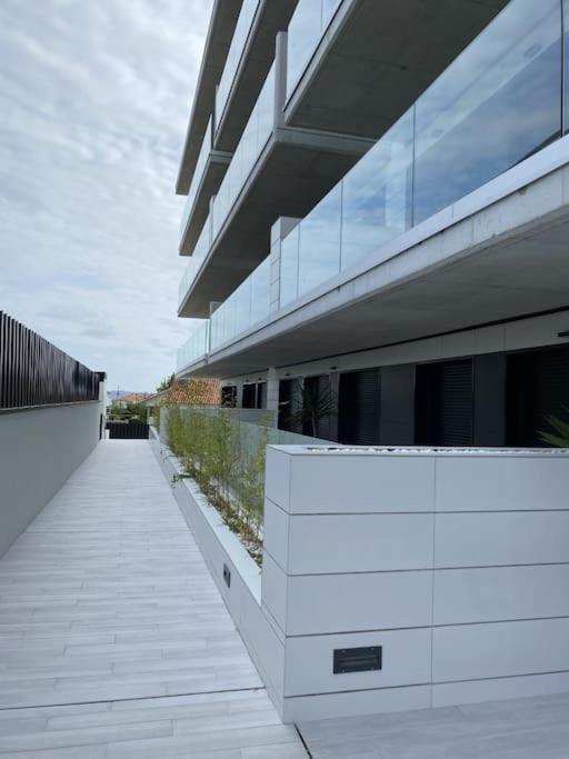 Precioso Apartamento Con Terraza Y Piscina En Portonovo-Sanxenxo Zewnętrze zdjęcie